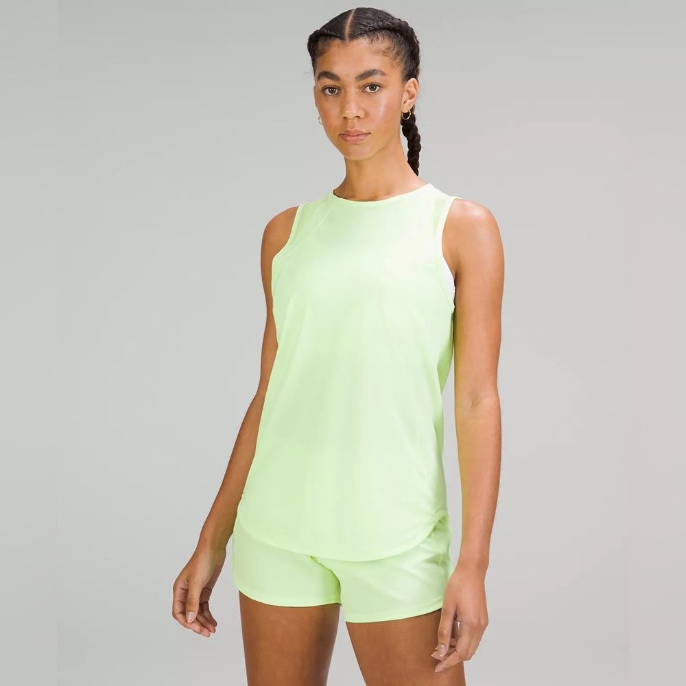 NWT size 4 & size 6 LULULEMON SCULPT TANK ColourFaded Zap FZAP